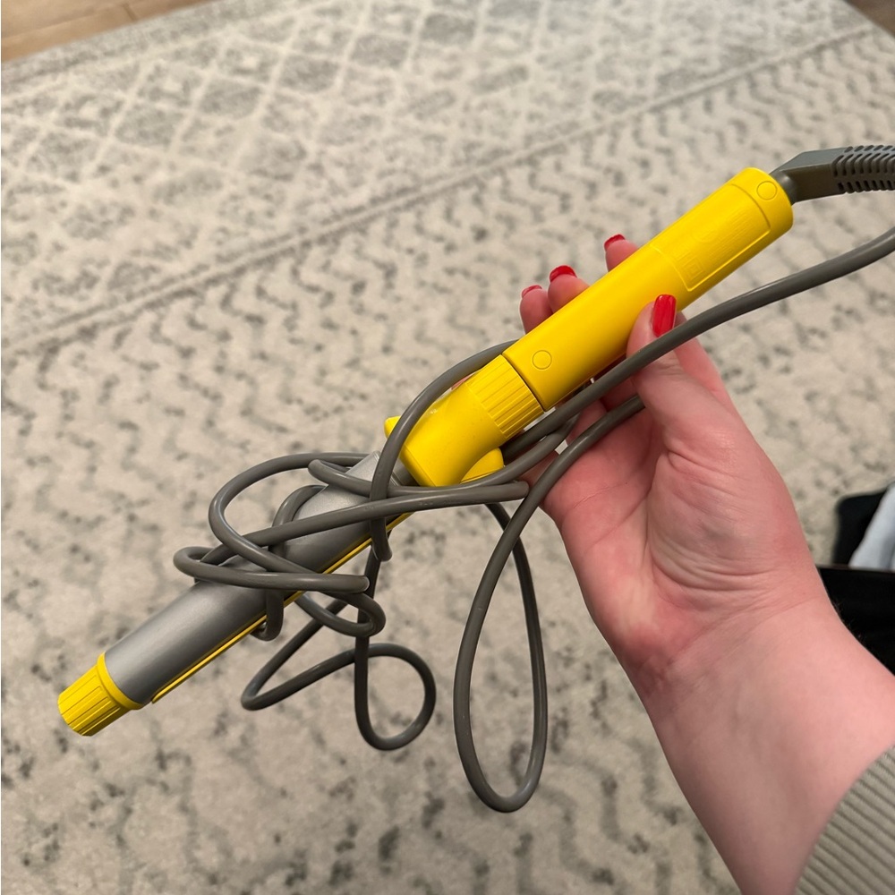 Drybar Yellow and Gray Hair Tool